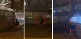 Kız yurdunun önünden görüntü çekip paylaşan adamın sözleri tepki çekti