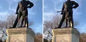 Türkiye'nin ilk Atatürk anıtına demir sopalı saldırı
