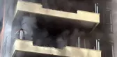 Antalya'da 12 katlı otel inşaatında yangın