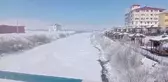 Erzurum -34 ile buz kesti