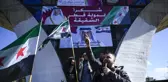 Suriye'nin başkenti Şam'da terör örgütü PKK/YPG'ye karşı protesto gösterisi düzenlendi