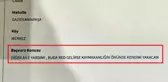 Yardım talebinde bulunan vatandaştan kaymakamlığa tehdit