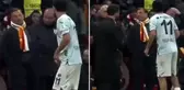 Herkes bu videoyu paylaşıyor! Okan Buruk rakip futbolcuya küfretti mi?