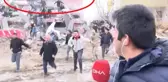 Canlı yayında yıkılan binadan kurtarılan genç yaşadıklarını anlattı