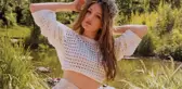 Gizem Karaca'dan karnı burnunda poz: Hep özeniyordum
