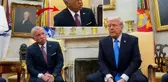 Trump ile görüşen Kral Abdullah'ın garip mimikleri dikkatlerden kaçmadı