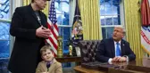Elon Musk'ın oğlundan Trump'a: Sen başkan değilsin, çeneni kapat