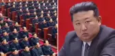 Kuzey Kore'de sıradan bir gün! Herkes Kim Jong-Un'un elindekine takıldı