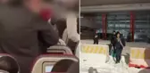 Antalya-Astana seferini yapan uçak yolcuların kavgası nedeniyle Erzurum'a iniş yaptı