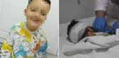 Küçük çocuk, sokak köpeklerinin saldırısında ağır yaralandı