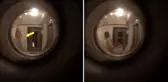 Kapı dürbününe kamera taktıran şahıs gördüklerine inanamadı