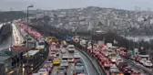 İstanbul'da sabah saatlerinde trafik yoğunluğu yaşanıyor