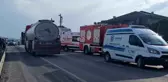 Tekirdağ'da tır ile otomobil çarpıştı: Bir kişi hayatını kaybetti