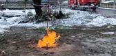 Kar yağışı dahi söndürmeye yetmedi! Günlerdir alev alev yanıyor