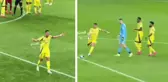 Verilen kararı beğenmeyen Ronaldo sinirini 4. hakemden çıkardı
