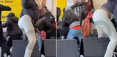 Yolcular arasında 'Braveheart' filmini andıran kavga viral oldu
