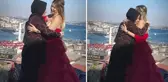 Kadın hayranının öpücüğü Wanda Nara'yı şaşkına uğrattı