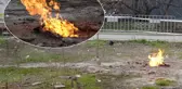 Metan gazı yangını 10'uncu gününde! Rahatlatan haber geldi