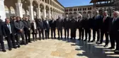 Bilal Erdoğan, Ahmed Şara ile Emevi Camii'nde cuma namazı kıldı