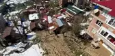 Rize'deki heyelan nedeniyle 18 ev için tahliye kararı