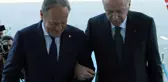 Polonya Başbakanı Tusk kırık ayakla Türkiye'ye geldi, Erdoğan koluna girdi
