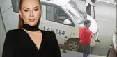 Şişli'de şarkıcı Züleyha Ortak'ın evinin önündeki cinayete ilişkin görüntüler ortaya çıktı