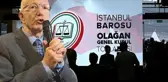 İstanbul Barosu'nun başkan ve yöneticileri görevden alındı