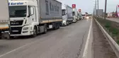 Kapıkule'de tır sürücülerine gelen yanlış SMS 10 kilometre kuyruğa neden oldu