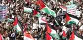 Yemen'de İsrail ve ABD saldırıları protesto edildi