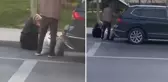 Dilenciler lüks araçlarla 