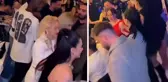 Halaya giren yıldız futbolcu mekandaki herkesi şaşkına çevirdi