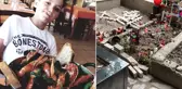 Duruşmaya dakikalar kala Ahmet Minguzzi'nin mezarına saldırı