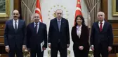 Cumhurbaşkanı Erdoğan ile DEM heyeti arasında 1.5 saat süren görüşme