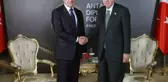 Cumhurbaşkanı Erdoğan, IKYB Başkanı Barzani'yi kabul etti