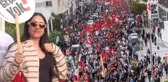 KKTC'de garip protesto! Başörtüsü özgürlüğü rahatsız etti