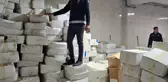 11 ton kurtlanmış ceviz ele geçirildi