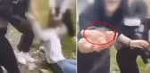 Kız çocuğunu darbedip o anları kaydettiler