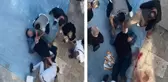Önce kurşun yağdırdı ardından yerde tekmeledi