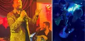 Burçin Bildik'ten sahnede sirtaki şov