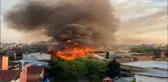 Sabiha Gökçen Havalimanı'nın yakınındaki fabrikada yangın!