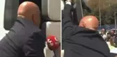 Başrolde yine Mahmut Tanal var! Koca tırın üzerine böyle tırmandı