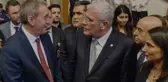 DEM Parti Eş Genel Başkanı Bakırhan ile İYİ Parti lideri Dervişoğlu arasında samimi anlar