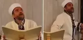 Depreme camide yakalanan imamın zor anları