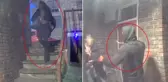 Genç kadın, evinin önünde bıçaklı saldırıya uğradı