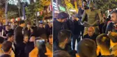 Ankara'da hareketli dakikalar! Polis yere düştü, Mahmut Tanal özür diledi