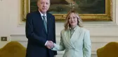 Cumhurbaşkanı Erdoğan İtalya'da Başbakan Meloni ile görüştü