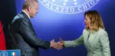 Erdoğan ve Meloni'den İtalya'da ortak zirve