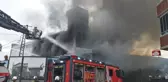 Sancaktepe'de fabrika yangını