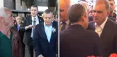 Yumruklu saldırı sonrası AK Parti Sözcüsü Ömer Çelik cenaze töreninde Özgür Özel ile görüştü