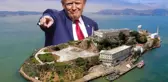 Donald Trump'tan şaşkınlık yaratan Alcatraz açıklaması: Film yapımcısı olmam gerekiyordu